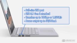 Surface Book 3 USB-A Info