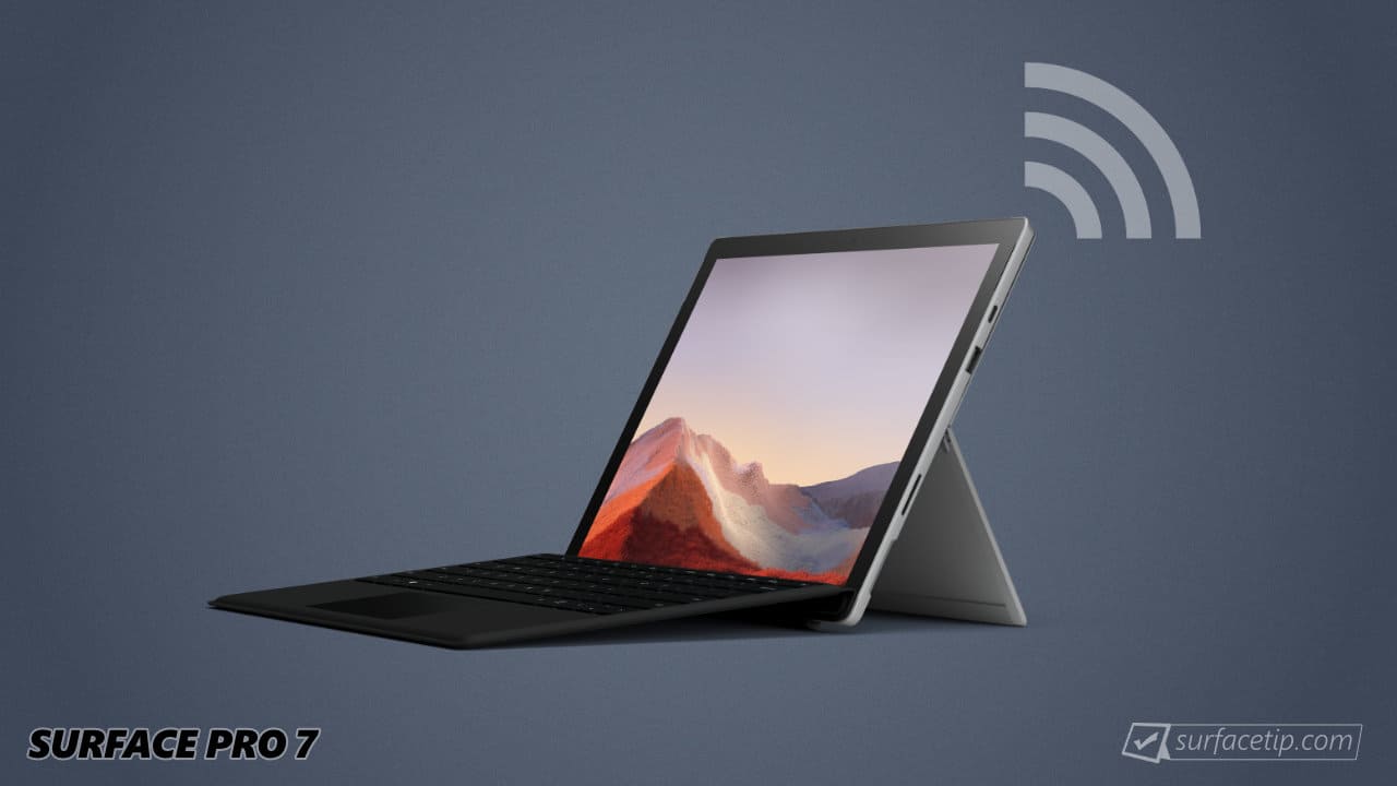 Surface Pro 7 with Cellular Network
