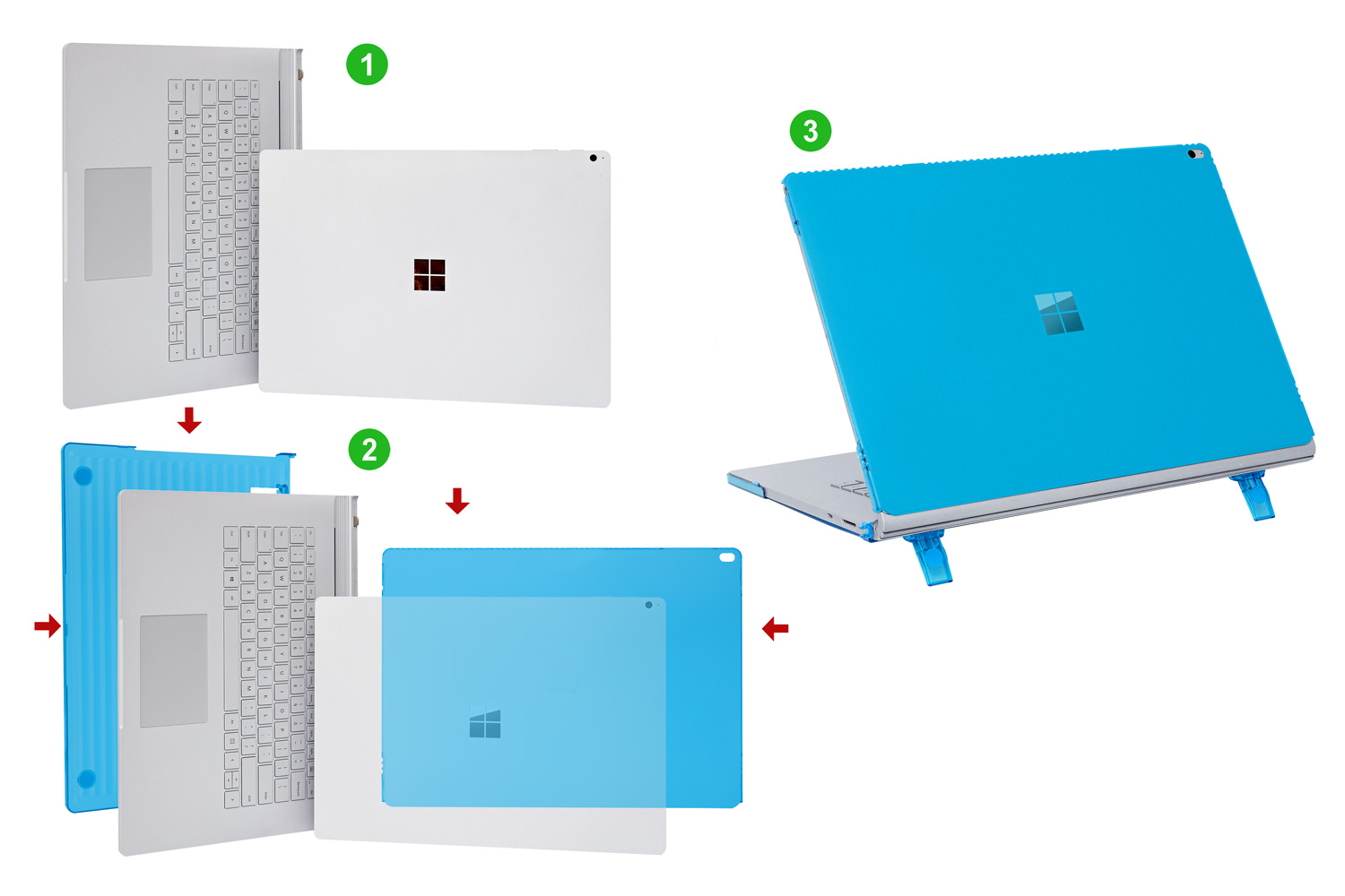 iPearl Surface Book Case Installation