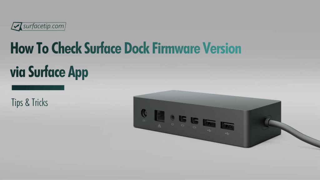 update lenovo docking station firmware