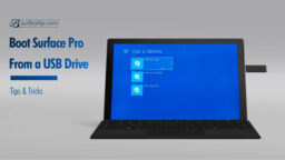 How To Boot Surface Pro 4-8 and X From A USB Drive