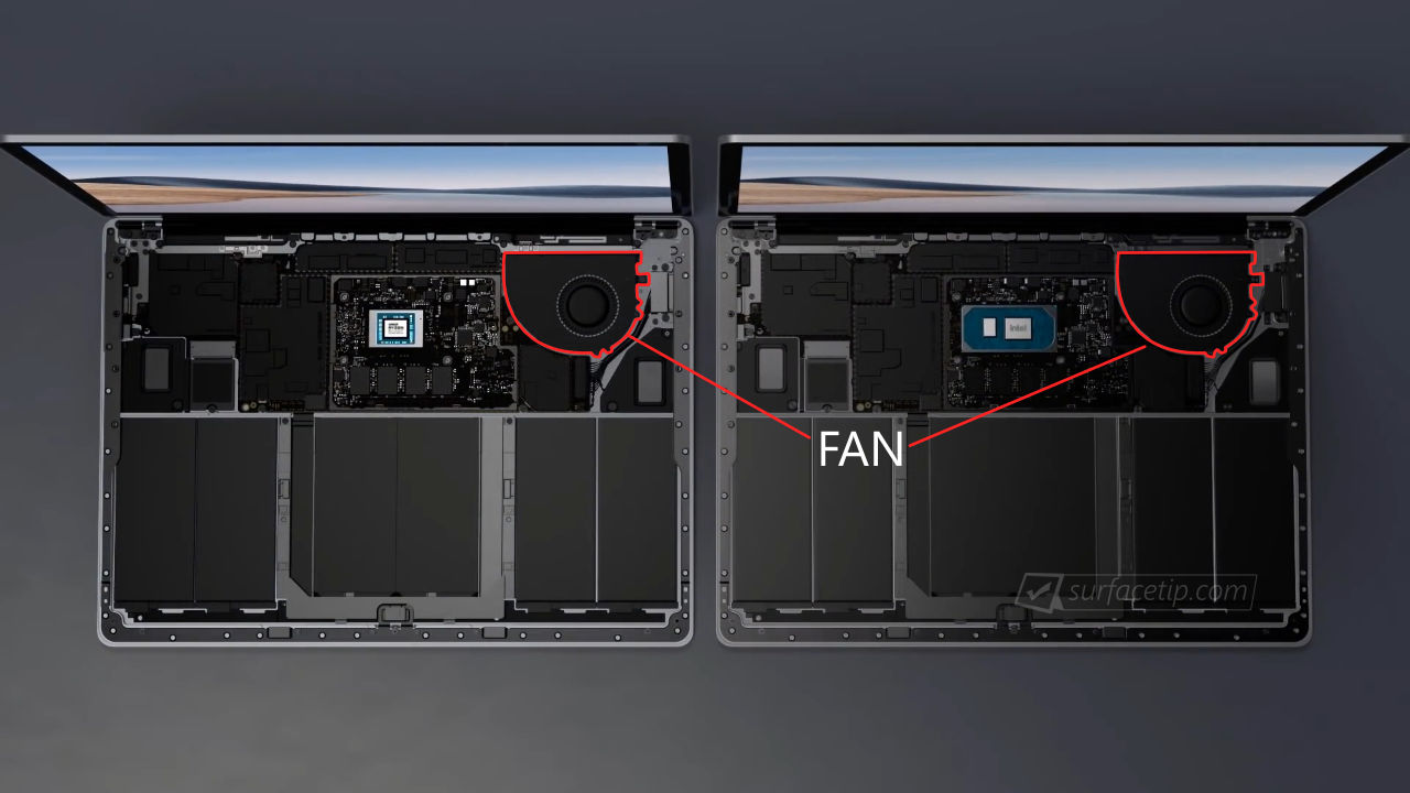 Is Surface Laptop 4 fanless?