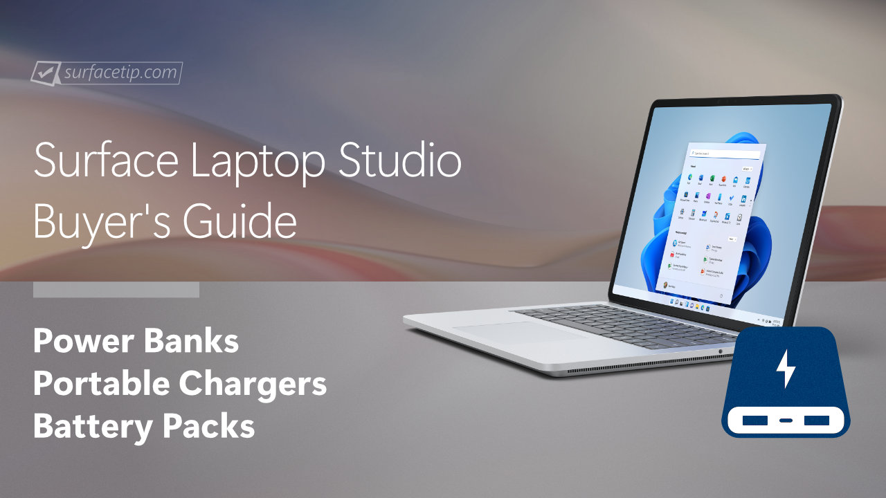 Best Surface Laptop Studio Power Banks