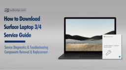 Surface Laptop 3 및 Laptop 4 서비스 매뉴얼을 다운로드하는 방법