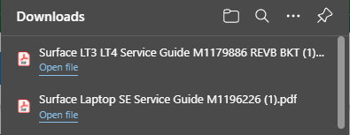 Surface Laptop 3 and Laptop 4 Service Guide Downloaded
