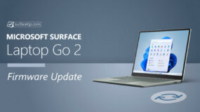 Surface Laptop Go 2 Firmware Updates