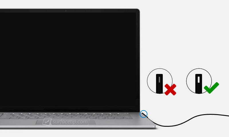 Surface Laptop Charging Issue