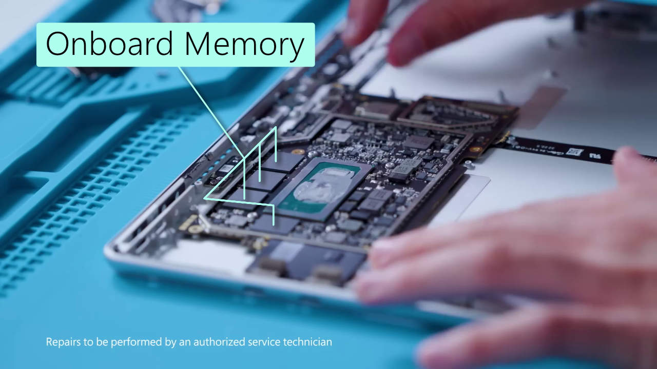 Surface Pro 9 Onboard Memory
