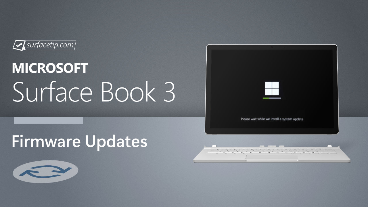Surface Book 3 Firmware Updates