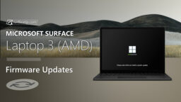 Surface Laptop 3 with AMD recieves new (October 28, 2020) firmware updates