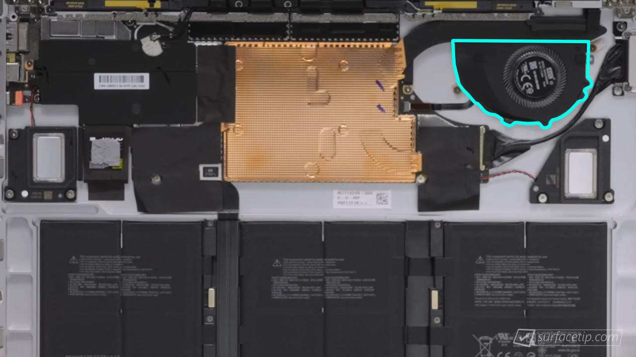 Is Surface Laptop 5 fanless?