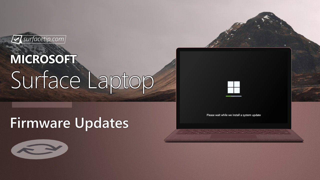 Surface Laptop Firmware Updates