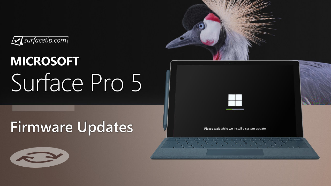 Surface Pro 5 Firmware Updates