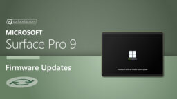 Surface Pro 9  gets new (May 15, 2023) firmware updates