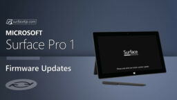 Microsoft rolled out December 2013 firmware updates for Surface Pro