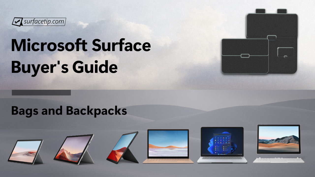 Best Bags and Backpacks for Microsoft Surface