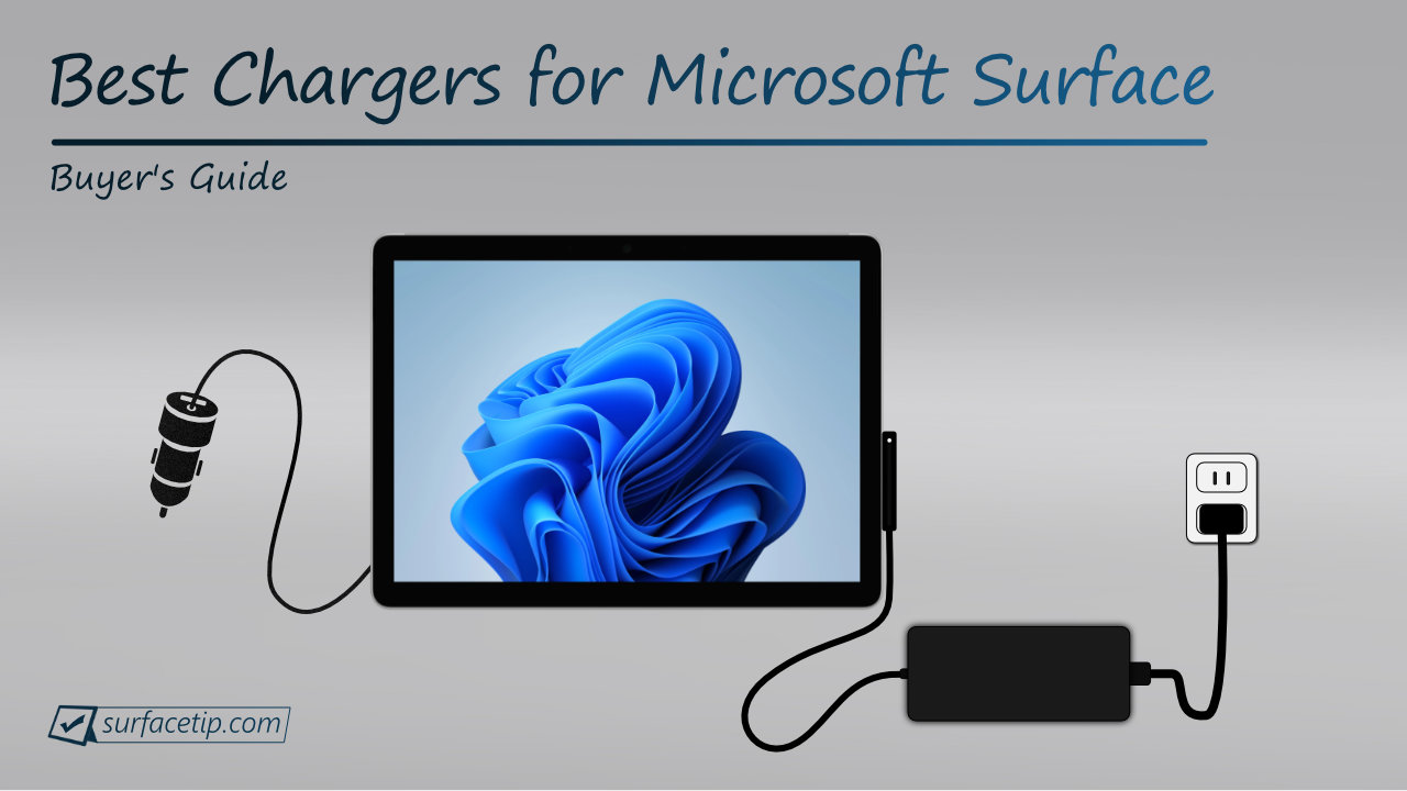 Best Chargers for Microsoft Surface