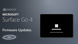 Initial firmware updates are available for the Surface Go 4 upon its release